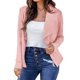 thumbnail image 1 of Gibobby Blazer de mujer casual Chamarra Casual para Mujer Manga Larga con Frente Abierto para Trabajo Oficina Chamarra(Rosa,G), 1 of 5