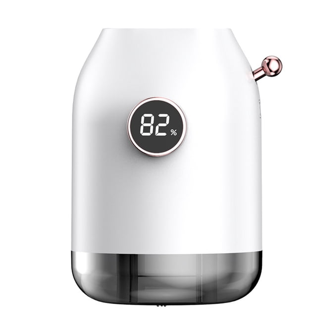 Humidificador pequeño, humidificador de viaje portátil de 500 ml, humidificador operado para escritorio de coche, oficina en casa, apagado automático, puertos de niebla duales, silencioso