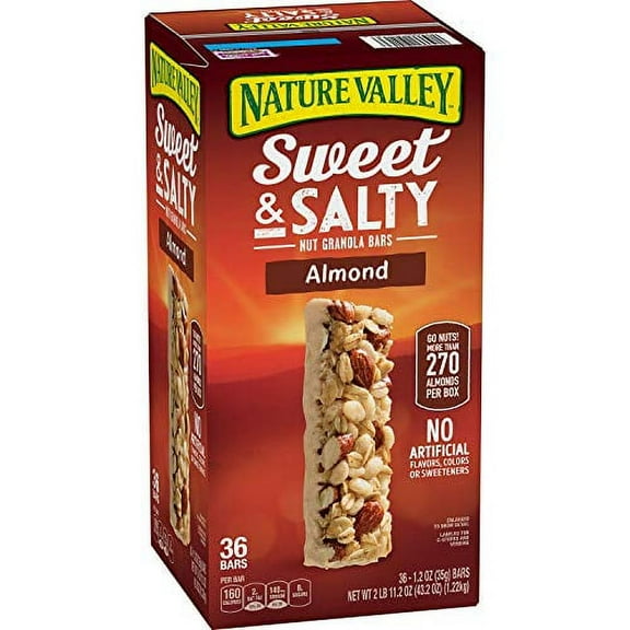 Nature Valley Sweet & Salty Almond Granola Bars (1.2 Oz., 36 ct.)