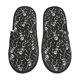 thumbnail image 1 of Fotbe Retro Skeleton Dancing On Halloween Party Pantuflas Peludas para Mujer con Estampado, Zapatillas de Peluche, Zapatos de Invierno para Casa, Uso Interior y Exterior-Medium, 1 of 8