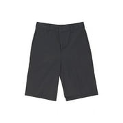 French Toast Pleated Front Adjustable Waist Shorts Boys 10 Husky Grey