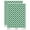 Dark Green, variant on Gift Tag Shape Solid 200+ Round Stickers - Black - Matte Finish - 0.50" Size