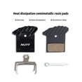 thumbnail image 3 of HSayoli Bicycle Hydraulic 4 Pairs Disc Brake Pad Semi Metal Resin Heat Dissipation Scooter for Nutt Oil Avid Bd1 Bd3 E9, 3 of 6
