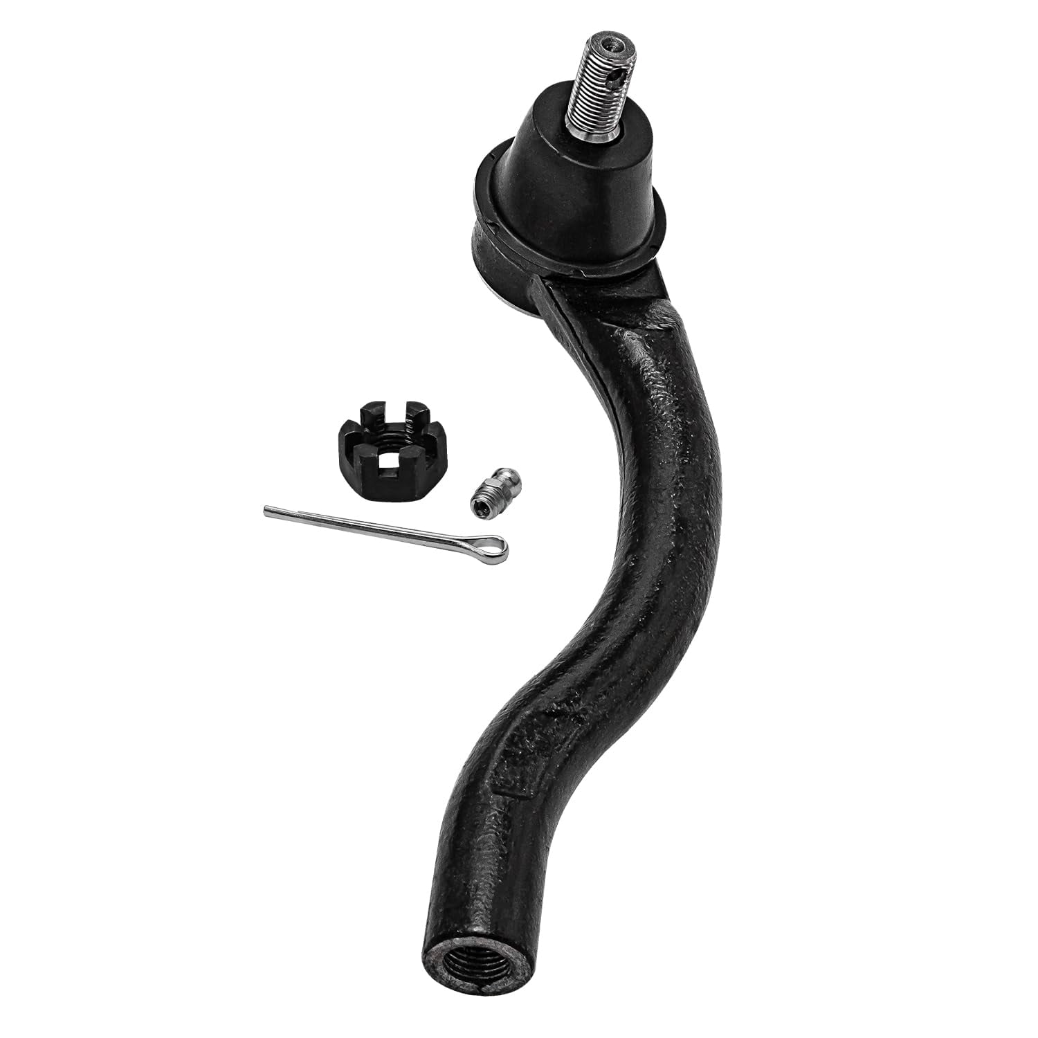 Detroit Axle - Front 2pc Tie Rods for 06-11 Honda Civic, 2 Outer Tie Rod Ends 2006 2007 2008 2009 2010 2011 Replacement