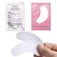 thumbnail image 2 of 100 pares de parches de papel para extensiones de pestañas pegatinas para ojos injertadas debajo de la almohadilla para ojos, 2 of 4