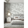 thumbnail image 2 of REMIX Walls by Katie Hunt Hex-A-Gone Dove Grey Wall Mural, 2 of 4
