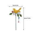 thumbnail image 3 of karymi 2024 New Bird Metal Decorative Garden Stakes for Indoor and Outdoor Decorations Metal Flowers Great for Patio and Decorations up to 70% off, 3 of 7