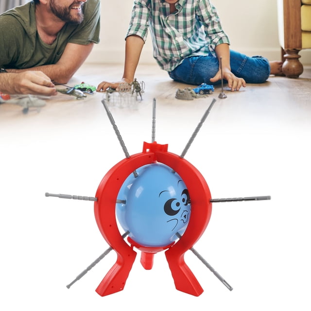 Balloon Burst Game, Plastic Safe Prick Toy Desktop Balloon Game Interactive for Home KTV for Kid Age 8 and Up
