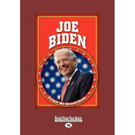 Large Pebble - Joe Biden (People We Should Know) (Large Print 16pt)