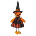 thumbnail image 2 of Halloween Hanging Ghost Decorations Pumpkin Ghost Black Cat Witch Doll Prop Scary Decor for Front Yard Patio Lawn Garden Party Decorations, 2 of 6
