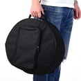 thumbnail image 1 of WIFKLSIIPG Compact Drum Bag Side Drum Bag， Drum Bag Tambourine Bag Backpack Case with Shoulder Strap Outside Pockets Percussion Instruments Accessories(Black), 1 of 3