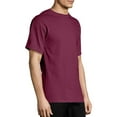 thumbnail image 3 of Hanes Authentic Men's Short Sleeve Crewneck T-Shirt, Big and Tall Sizes Available S-5XL, 3 of 6
