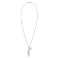 thumbnail image 3 of Elli by Julie & Grace Women 17" Feather Crystals Necklace 925 Silver, 3 of 6
