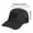 B, variant on AZXY Unstructured Mesh Baseball Cap, Casual Adjustable Fit Cap with Custom Patch Area, UV Protection Lightweight Outdoor Hat for Training Camping Daily Wear,Black