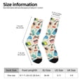 thumbnail image 4 of Goofa Playing Video Games Printed Men's Crew Socks, Soft Durable Breathable Moisture-Wicking with Odor Control Cotton socks, 4 of 9