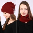 thumbnail image 2 of iHPH7 Warm Hat Watch Cap Wool Beanies for Men Winter Beanie Y2k Hat Skull Cap Beanie Winter Hats for Men Red One Size, 2 of 8