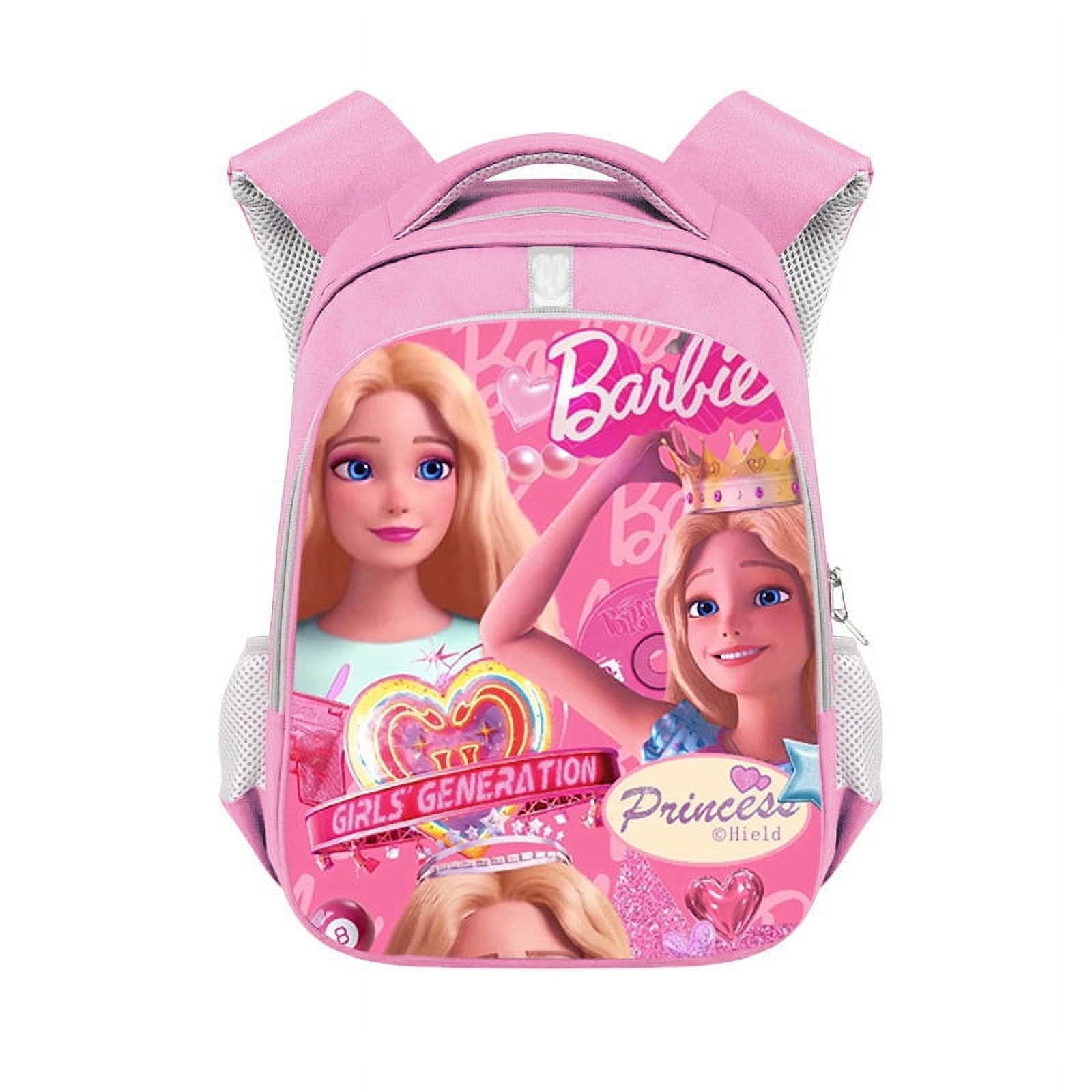 Barbie princesse cartable école primaire filles sac à dos dessin