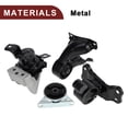 thumbnail image 6 of Engine Motor Trans Mount Set for Mitsubishi Lancer Ralliart 2.4L 04-06No.MN100014 | 1 Set, 6 of 6