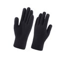 thumbnail image 4 of 1 par de guantes de pantalla táctil para hombre, guantes de felpa gruesos, guantes de invierno para dedos, negro, 4 of 4