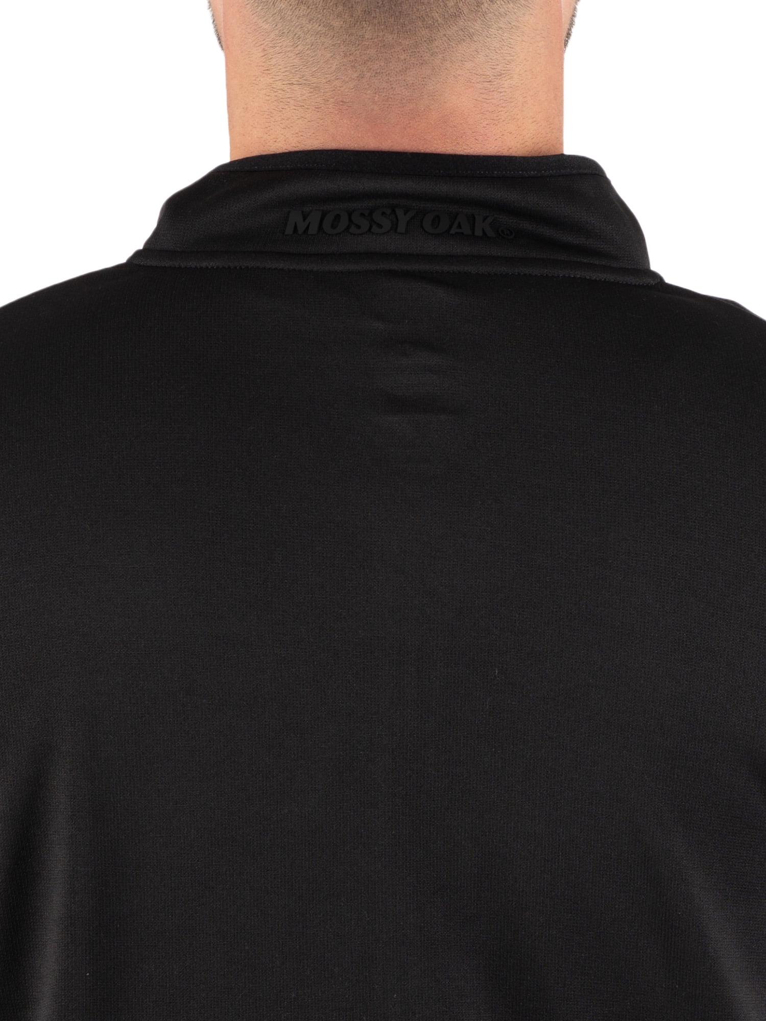 Mossy Oak Men's Fleece Quarter Zip Pullover Sweatshirt, Sizes S-2XL