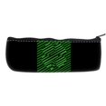 thumbnail image 1 of EREHome Black Stripes Leaf Shape School Pencil Case Pencil Bag Zipper Organizer Bag, 1 of 1