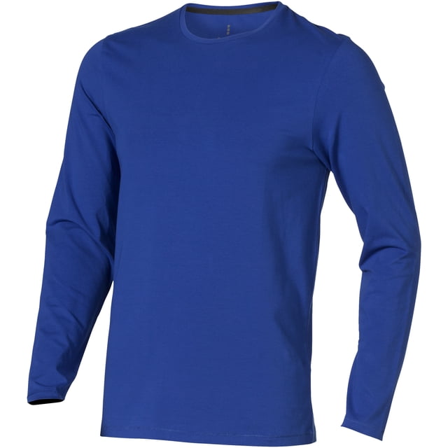 Elevate - Camiseta modelo Ponoka de manga larga para hombre (Azul)