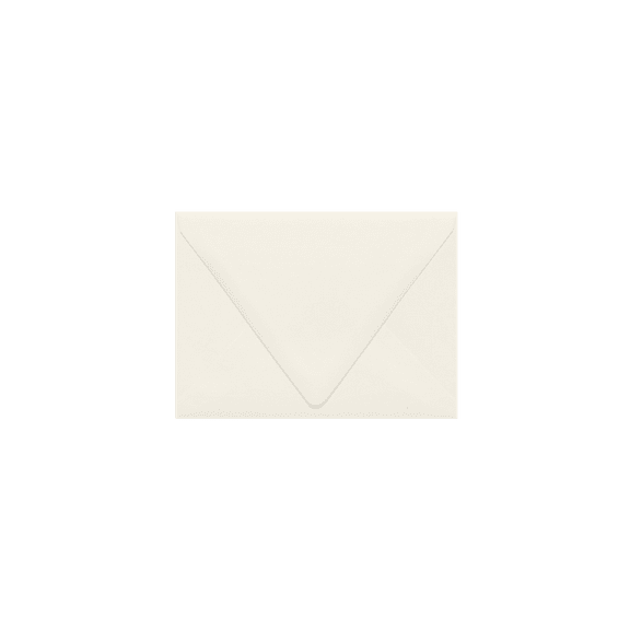 LUXPaper A6 Contour Flap Invitation Envelopes, 4 3/4 x 6 1/2, 80 lb. Natural, 250 Pack