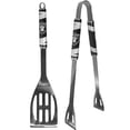 thumbnail image 1 of Siskiyou NFL Oakland Raiders Steel BBQ Tool Set (2 Piece) Silver, Medium, 1 of 4