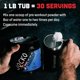 thumbnail image 5 of Pre Workout Jocko Fuel High Stim, bajo contenido de azúcar, 594 g, 30 porciones, 5 of 6