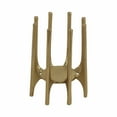 thumbnail image 5 of Modern Metal Candle Holder for Pillar & Taper Candles - Contemporary Aluminum Design - Home & Office Decor - Perfect for Living Room, Bedroom & Dining Table - 6" Gold, 5 of 10