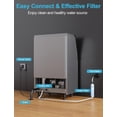 thumbnail image 5 of Coolski Commercial Ice Maker, 150 lbs/24H, Under Counter Ice Machine with 35 lbs Bin Capacity, 5 of 9