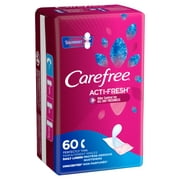 Best Carefree Pads - Carefree ACTi-Fresh Thin Pantiliners To Go, Unscented, 60 Review 