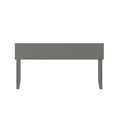 thumbnail image 3 of Orlando Queen Modern Wood Panel Headboard in Grey, 3 of 7