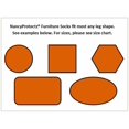 thumbnail image 5 of NancyProtectz x-small Tan-Patented with Rubberized Grips/Furniture Chair Leg Hardwood Floor Protectors. The Original Furniture Sock., 5 of 6