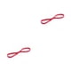 thumbnail image 2 of Diadema deportiva Minnieouse banda para la cabeza elástica antideslizante multicolor para Yoga correr Rojo 2piezas, 2 of 6