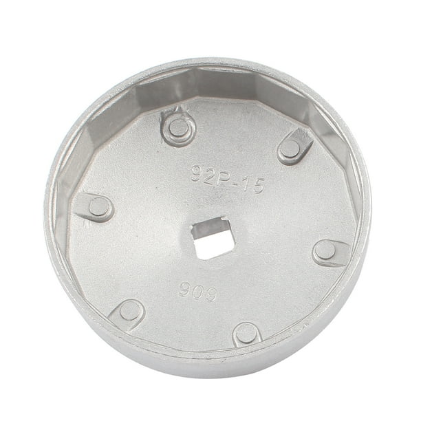 92mm Diámetro Interno 15 Ranuras Llave de Filtro de Aceite de Motor Vehículo