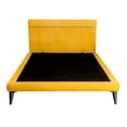 thumbnail image 4 of Cama Queen Size Roomi con Cabecera Tapizada Color Mostaza, 4 of 4