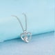 thumbnail image 3 of You Are Magical Necklace For Girls Crystal Heart Pendant Necklaces Jewelry Gifts For Girls Daughter Granddaughter, 3 of 5