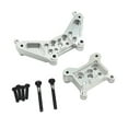 thumbnail image 1 of Soportes de montaje de choque delantero y trasero 1:14, tableros de choque RC, piezas de control remoto para 14301 y 14302 RC Car Truck, accesorios plata, 1 of 7