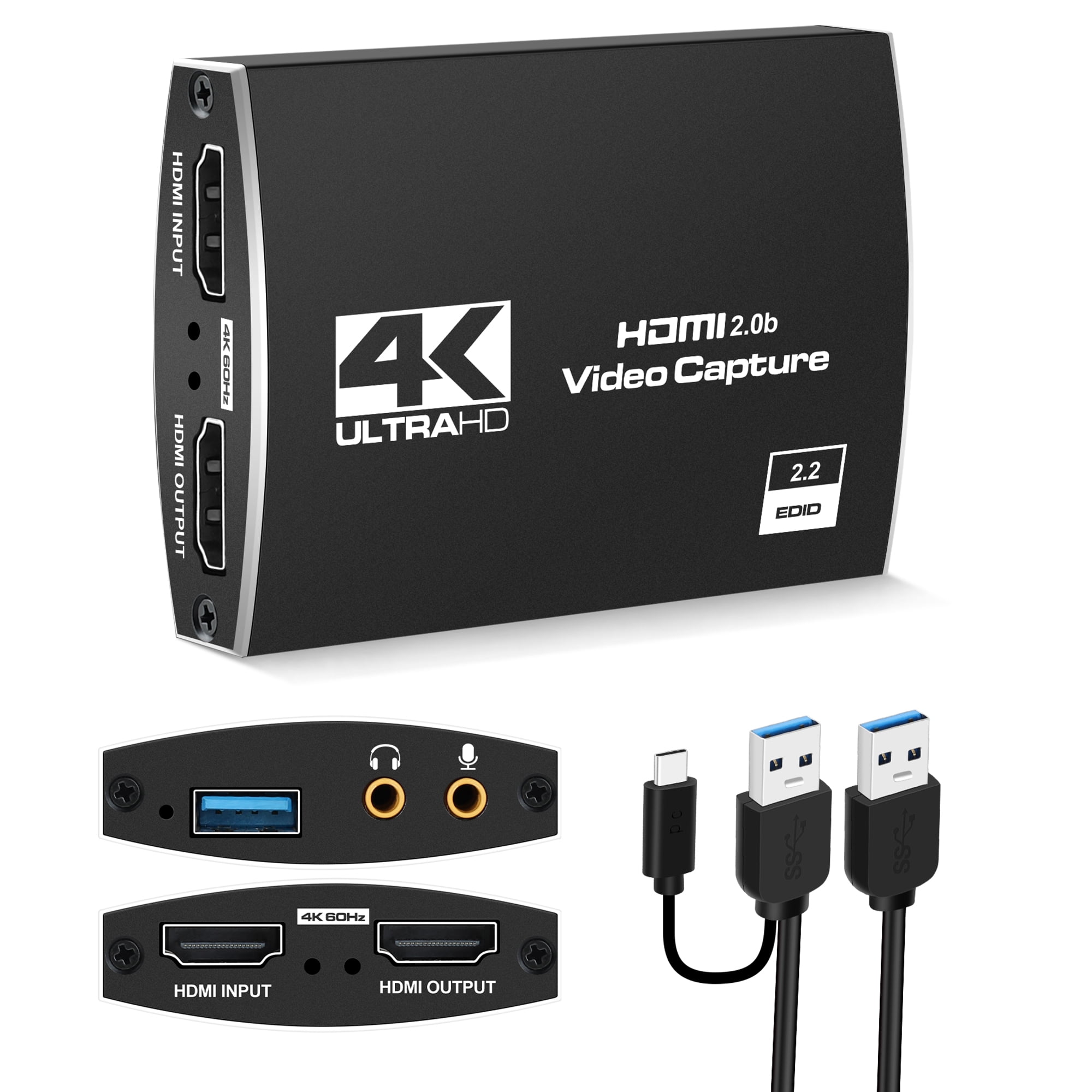 Elgato HD60 S+ Capture Card - 1080p60 HDR10, 4K60, PS5, PS4 Elgato HD60 S+ Capture Card - 1080p60 HDR10, 4K60, PS5, PS4