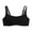 Black, variant on LLYwey Bralettes On Sale Woman's Printed Push up Bras Plus Size Daily Bra Underwear No Underwire Big Girls Size nylon Seamless Bra Style LW-274 Red M