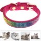 thumbnail image 1 of Greenadscape Collar Ajustable Para Mascotas Con Pedrería Rosa Y Resistente Para Perros Y, 1 of 5