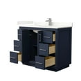 thumbnail image 2 of Wyndham Collection Wcf111142s-Qtz-Unsmxx Icon 42" Free Standing Single Basin Vanity Set -, 2 of 7