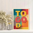 thumbnail image 2 of Qisvanset To God Dramatic Sky Seascape Canvas Wall Art 15.75x11.81 Inches, 2 of 8