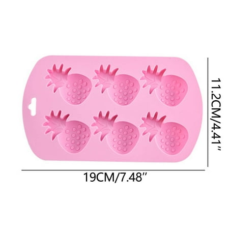Virelaxpo Fruit Shaped Silicone Mold for Baking and Freezing Multi-Use Kitchen Tool with Non-Stick Design Ideal for Ice Cubes and Crafts