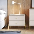 thumbnail image 6 of Manhattan Comfort Jasper Engineered Wood Nightstands in Off White (Set of 2), 6 of 10