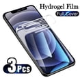 thumbnail image 1 of Película de hidrogel suave para iPhone, Protector de pantalla para iPhone 13 Mini, 12, 11, 14 Pro Max, 14, 8, 6s, 7 Plus, XR, XS, SE 3, 2022, 3 uds., 1 of 3