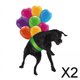 thumbnail image 1 of Paquete de 2-4 adornos colgantes para coche con globos de colores, 2 piezas, 1 of 5