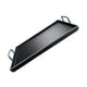 thumbnail image 4 of Sartén para cocinar, plancha para barbacoa, utensilios de cocina, planchas de hierro fundido reforzado con ranuras, superficie plana para, 4 of 8