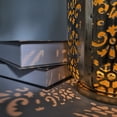 thumbnail image 2 of Injueey Luz colgante LED solar Lámpara de ambiente retro Linterna hueca Lámpara de decoración de patio de jardín al aire libre Luz LED solar Decoración del hogar Injueey HA017237-00, 2 of 6